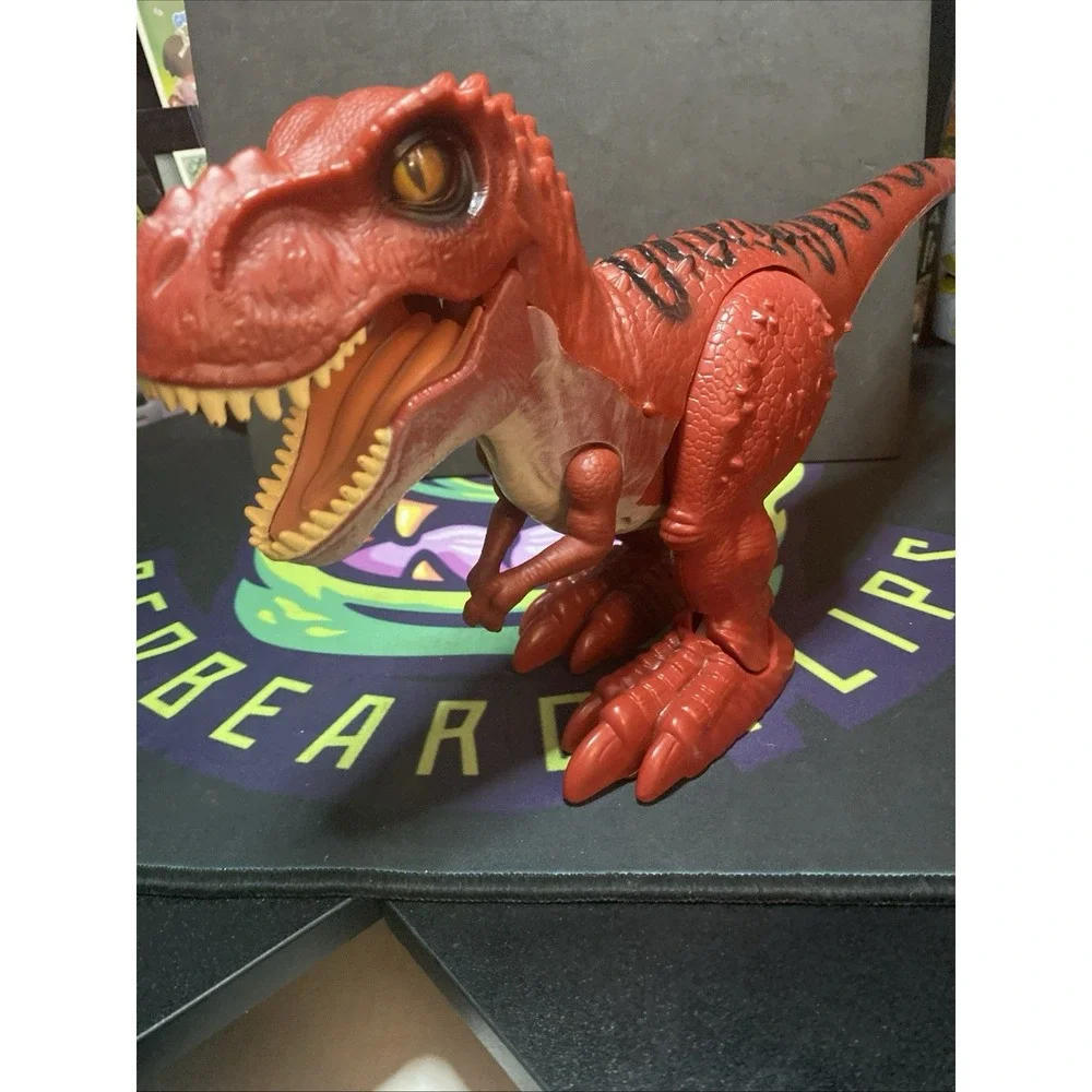 Zuru Robo Alive Walking Growling Red Tyrannosaurus Rex Robotic Dinosaur 12